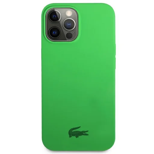 iPhone 13 Pro tok zöld szilikon keménytok Lacoste - 3