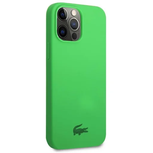 iPhone 13 Pro tok zöld szilikon keménytok Lacoste - 4