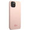 iPhone 13 mini pink szilikon tok Lacoste thumbnail
