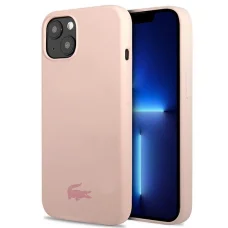 iPhone 13 mini pink szilikon tok Lacoste