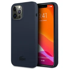 iPhone 13 Pro Max Lacoste LCHCP13XSV sötétkék szilikon tok