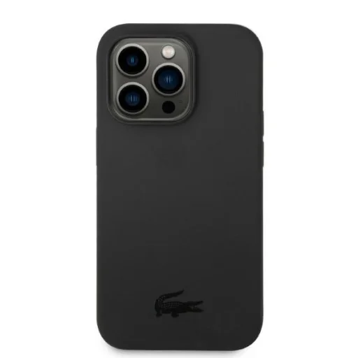 iPhone 14 Pro Lacoste LCHCP14LSK fekete szilikon tok - 3