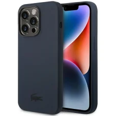 iPhone 14 Pro 6.1" Lacoste LCHCP14LSV tengerészkék tok