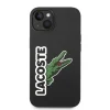 iPhone 15 Plus Lacoste LCHCP14MSHK fekete hardcase krokodil fej szilikonnal tok thumbnail