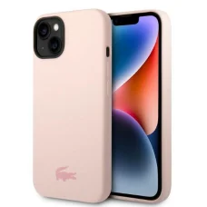 iPhone 14 Plus / 15 Plus világos rózsaszín szilikontok