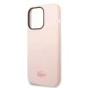 iPhone 14 Pro Max világos rózsaszín tok Lacoste Silicone Plain thumbnail