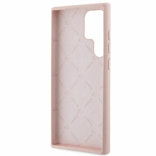 Samsung Galaxy S23 Ultra tok Lacoste LCHCS23LSLOLP világos rózsaszín tok - 7