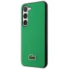 Samsung Galaxy S23 Plus zöld tok Lacoste LCHCS23MPVCN Iconic Petit Pique mintával thumbnail