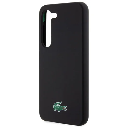 Samsung Galaxy S23 Plus fekete tok Lacoste Silicone Croc Logo - 11