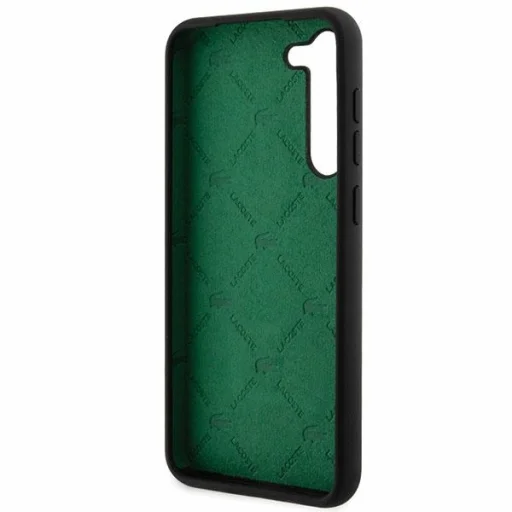Samsung Galaxy S23 Plus fekete tok Lacoste Silicone Croc Logo - 13