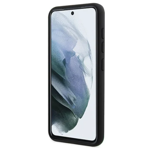 Samsung Galaxy S23 fekete tok Lacoste Silicone Croc Logo - 5