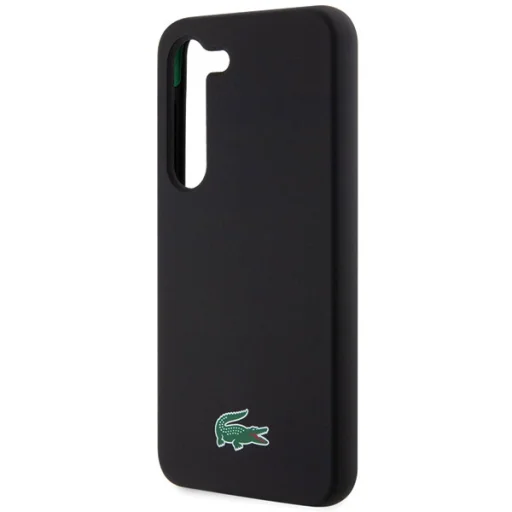 Samsung Galaxy S23 fekete tok Lacoste Silicone Croc Logo - 6