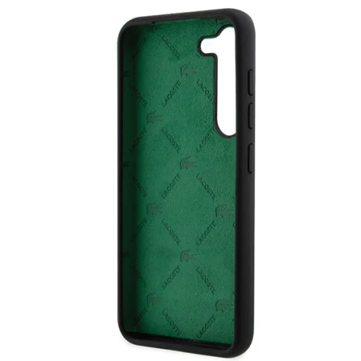 Samsung Galaxy S23 fekete tok Lacoste Silicone Croc Logo - 7