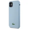 iPhone 11 / Xr 6.1" világoskék tok Lacoste Silicone Croc Logóval és MagSafe-fel thumbnail