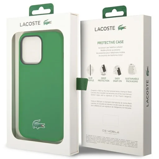 iPhone 14 Pro Max Lacoste LCHMP14XSLON zöld tok - 8