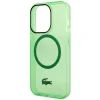 iPhone 14 Pro Max zöld tok Lacoste LCHMP14XULON átlátszó kialakítással és MagSafe-funkcióval thumbnail