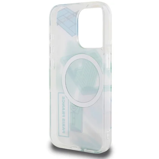 iPhone 15 Pro Lacoste LCHMP15LUPAN 6.1" zöld kemény tok Double Layer Patch MagSafe tok - 7