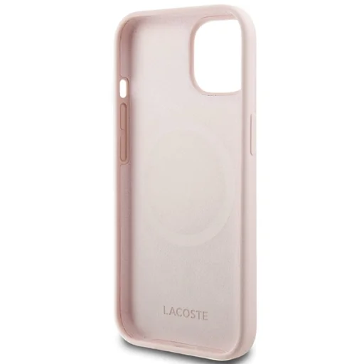 iPhone 15 Lacoste LCHMP15SSLOI rózsaszín tok - 7