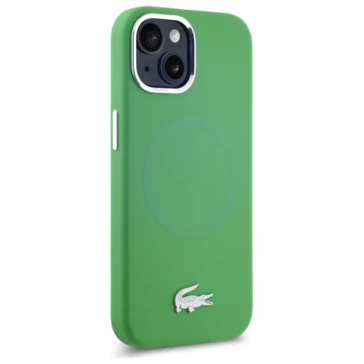iPhone 15 6.1" Lacoste LCHMP15SSMAN estragon tok - 4