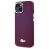 iPhone 15 6.1" bordeaux Lacoste LCHMP15SSMAR Croco Logo MagSafe tok thumbnail