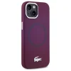iPhone 15 6.1" bordeaux Lacoste LCHMP15SSMAR Croco Logo MagSafe tok thumbnail