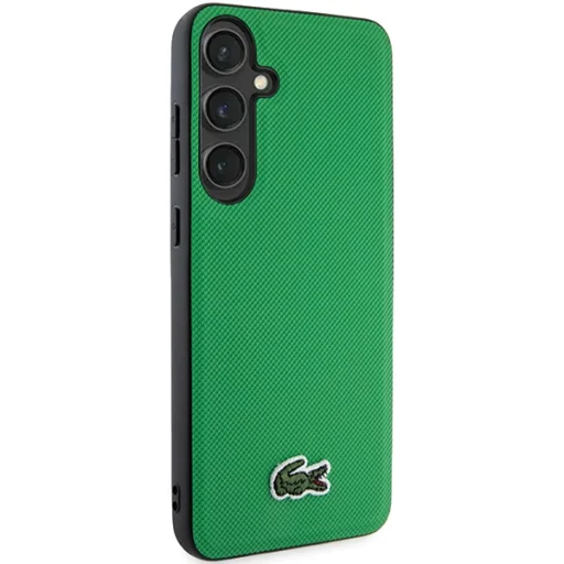 Samsung Galaxy S24 Plus Lacoste Iconic Petit Pique zöld tok - 4