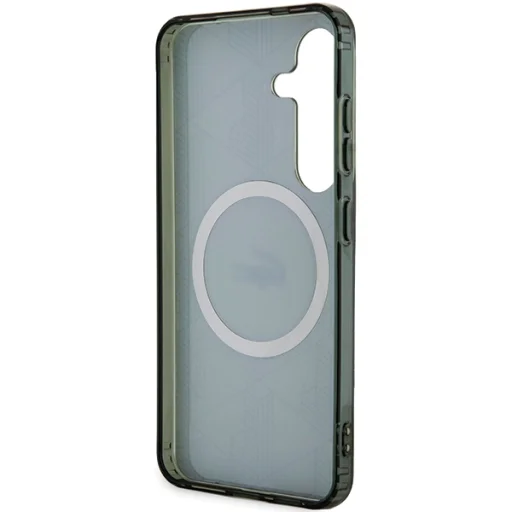 Samsung Galaxy S24 tok Lacoste LCHMS24SUBSB S24 S921 khaki kemény tok IML Blend Monogram MagSafe - 7