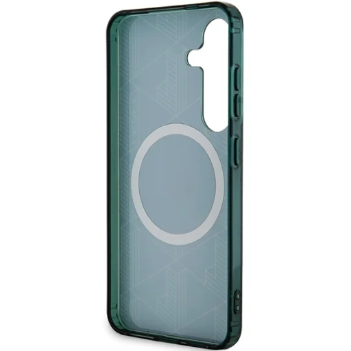 Samsung Galaxy S24 tok Lacoste LCHMS24SUBSE S24 S921 zöld kemény tok IML Blend Monogram MagSafe - 7