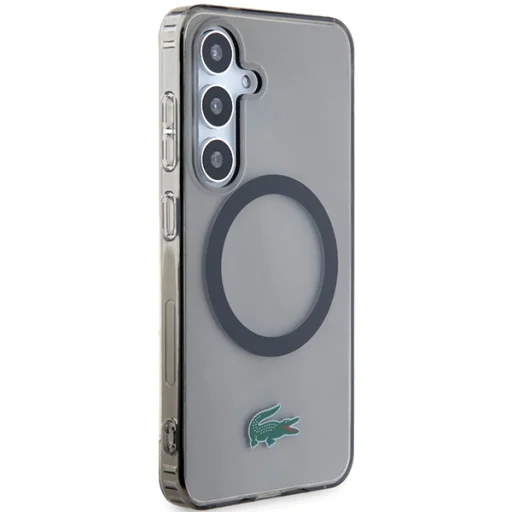 Samsung Galaxy S24 fekete tok Lacoste LCHMS24SULOK S921 üvegfólia Transparent MagSafe - 4