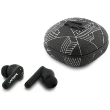 Fekete Lacoste Monogram The Blend fülhallgató