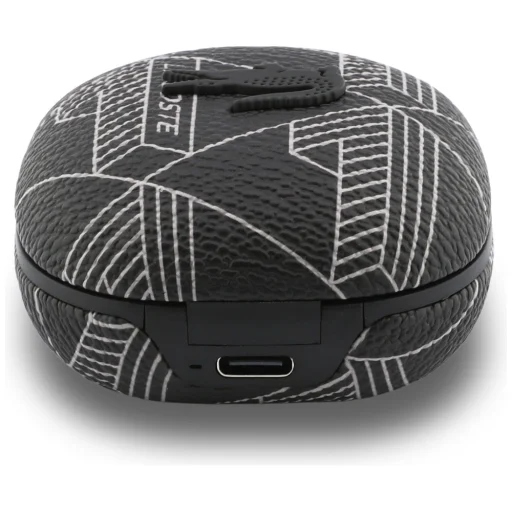 Fekete Lacoste Monogram The Blend fülhallgató - 3