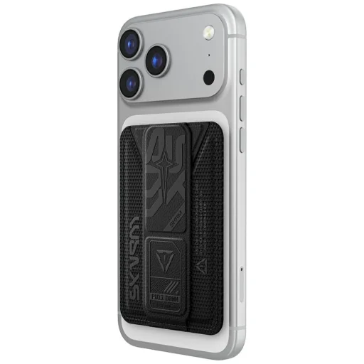 Wallet Skinarma Kado Phantom Mágneses Kártyatartó Fogantyú Állvány fekete - 1