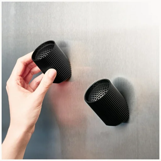 Lexon Ray Speaker Mágneses Bluetooth Hangszóró Szett fekete LA132MN3 - 7
