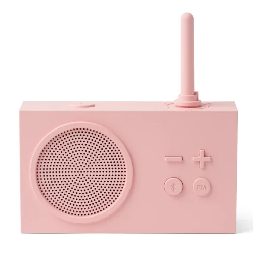 Rózsaszín Tykho 3 FM Bluetooth Rádió Lexon - 1