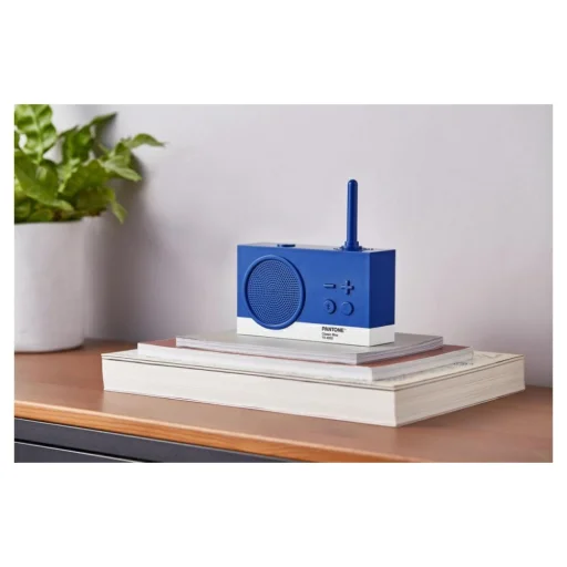 Bluetooth Rádió Lexon Tykho 3 X Pantone kék - 2