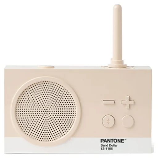 Bluetooth Rádió Lexon Tykho 3 X Pantone homok - 1