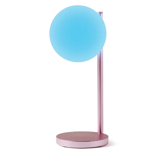 Lexon Bubble Lámpa LED Lámpa 15W Vezeték Nélküli Töltővel világos rózsaszín - 3