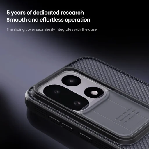 Nillkin CamShield PRO Hard tok OnePlus 15 Transparent Black - 3