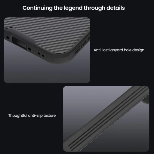 Nillkin CamShield PRO Hard tok OnePlus 15 Transparent Black - 6