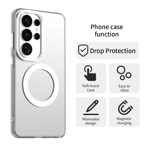 Samsung Galaxy S26 Ultra White Techsuit CandyCase MagSafe tok - 2