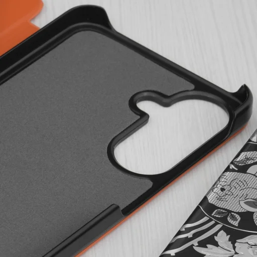 Samsung Galaxy A37 5G Techsuit eFold Series Narancssárga tok - 3