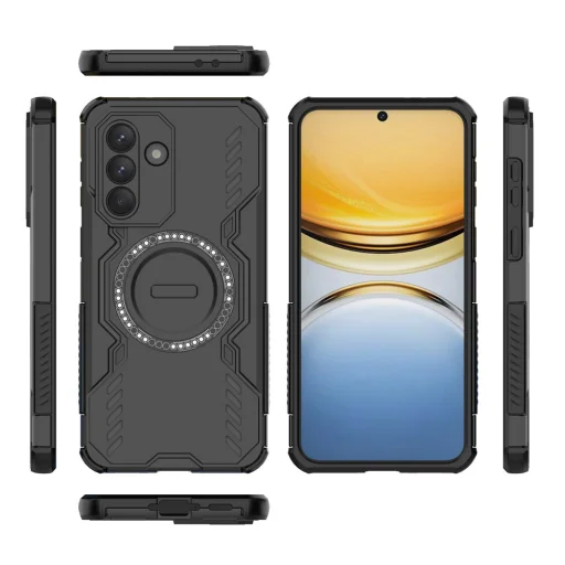 Samsung Galaxy A37 5G Fekete Techsuit ArmorMag tok - 5