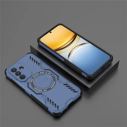 Samsung Galaxy A37 5G Kék Techsuit ArmorMag tok - 4