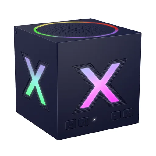 Borofone Hordozható Bluetooth Hangszóró BR101 Rubik kék - 1