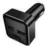 Borofone FM Transmitter BC63 Selecto MP3, Bluetooth - 2xUSB - fekete thumbnail