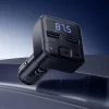 Borofone FM Transmitter BC63 Selecto MP3, Bluetooth - 2xUSB - fekete thumbnail