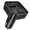 Borofone FM Transmitter BC63 Selecto MP3, Bluetooth - 2xUSB - fekete thumbnail