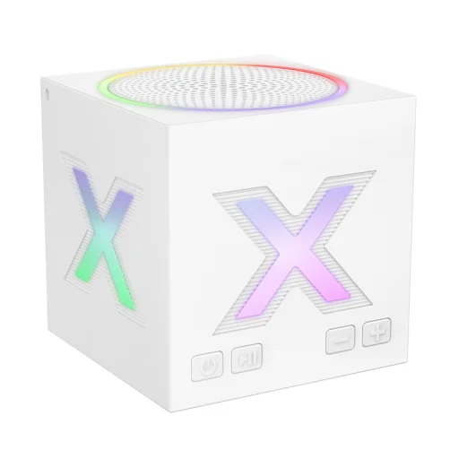 Borofone Hordozható Bluetooth Hangszóró BR101 Rubik fehér - 1