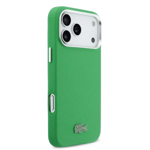 Lacoste Iconic Petit Pique Metal Logo MagSafe iPhone 17 Pro Max tok zöld, - 4