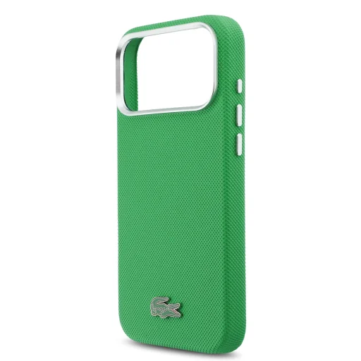 Lacoste Iconic Petit Pique Metal Logo MagSafe iPhone 17 Pro Max tok zöld, - 5